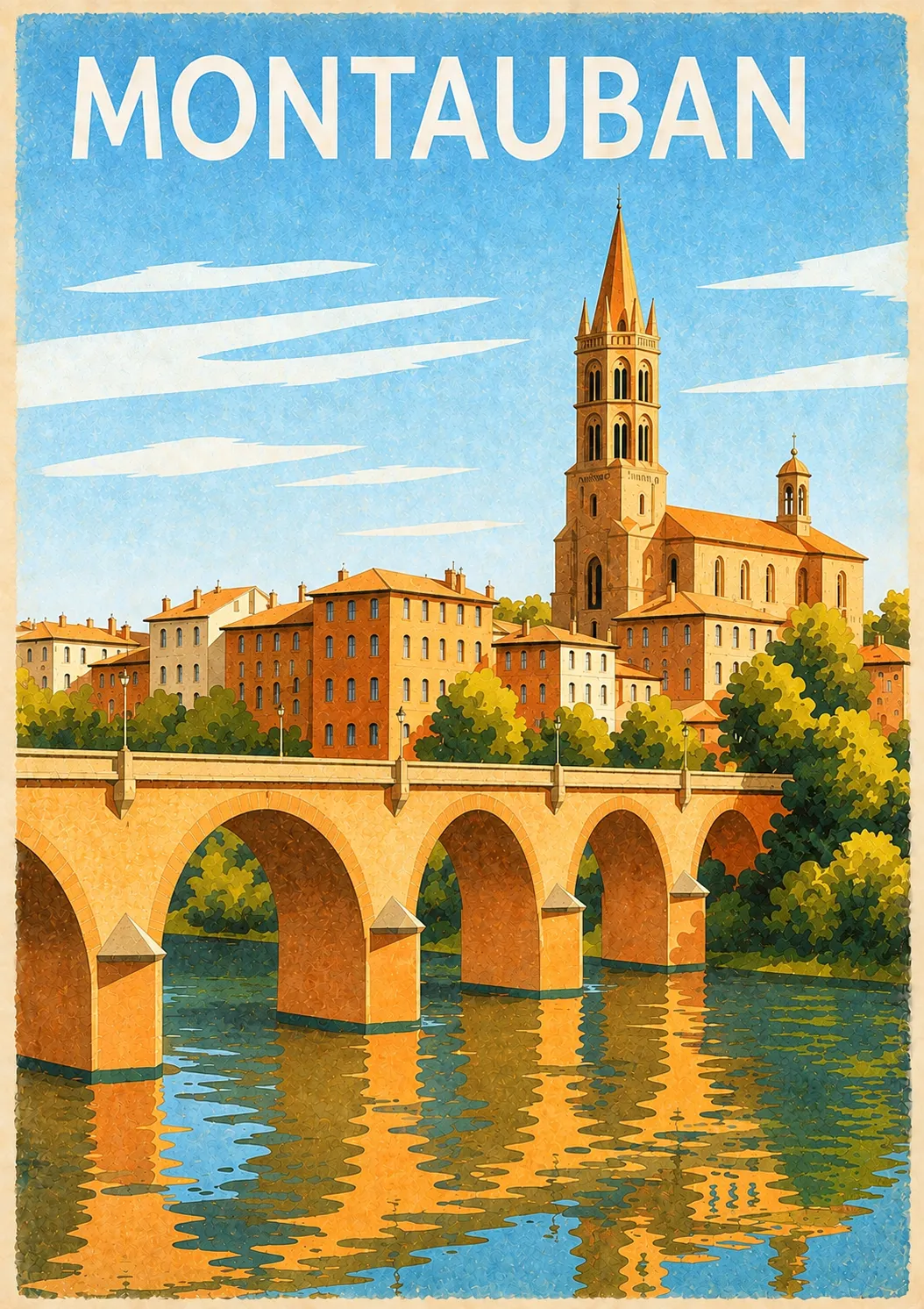 Illustration de la ville de Montauban