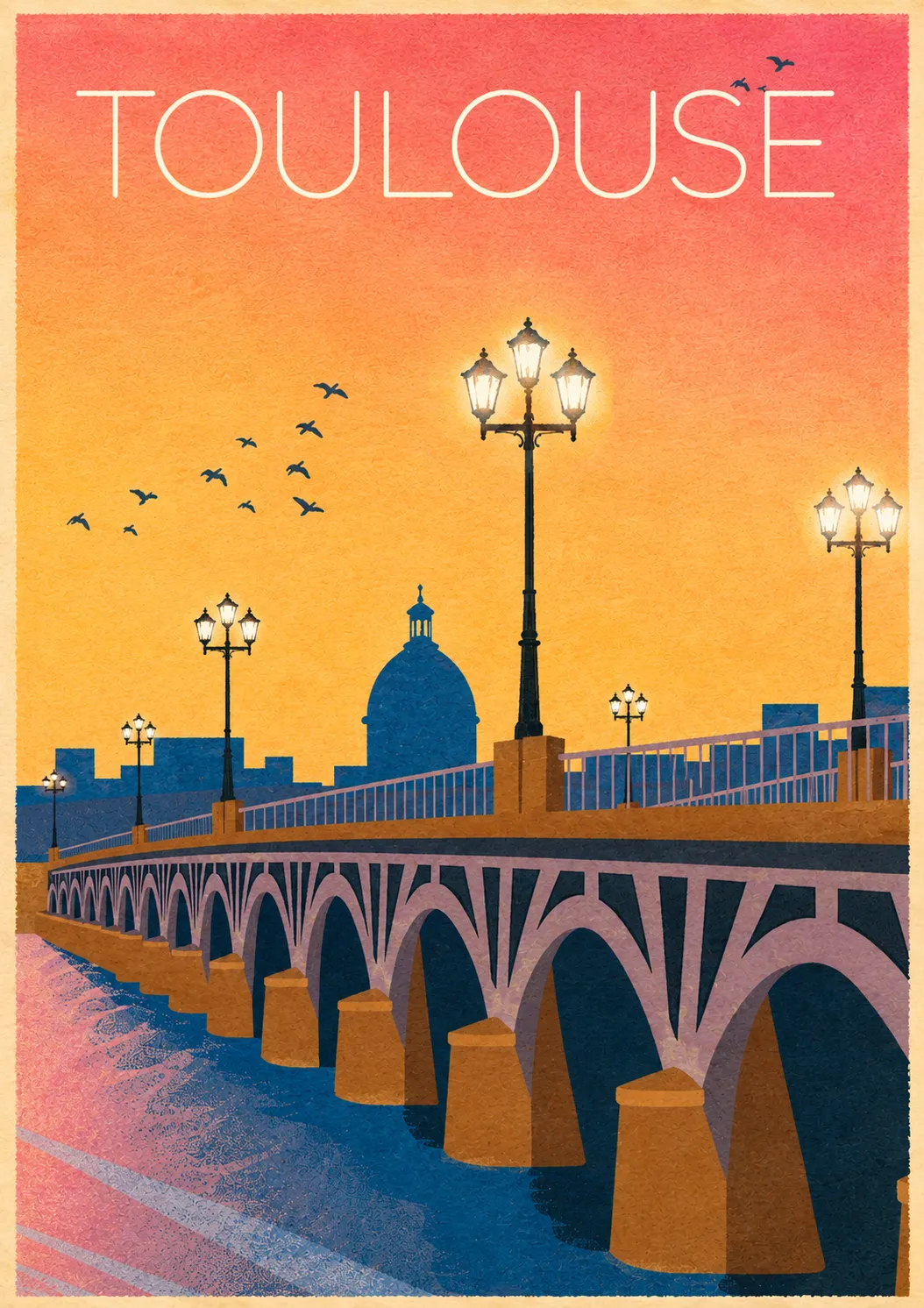 Illustration de la ville de Toulouse